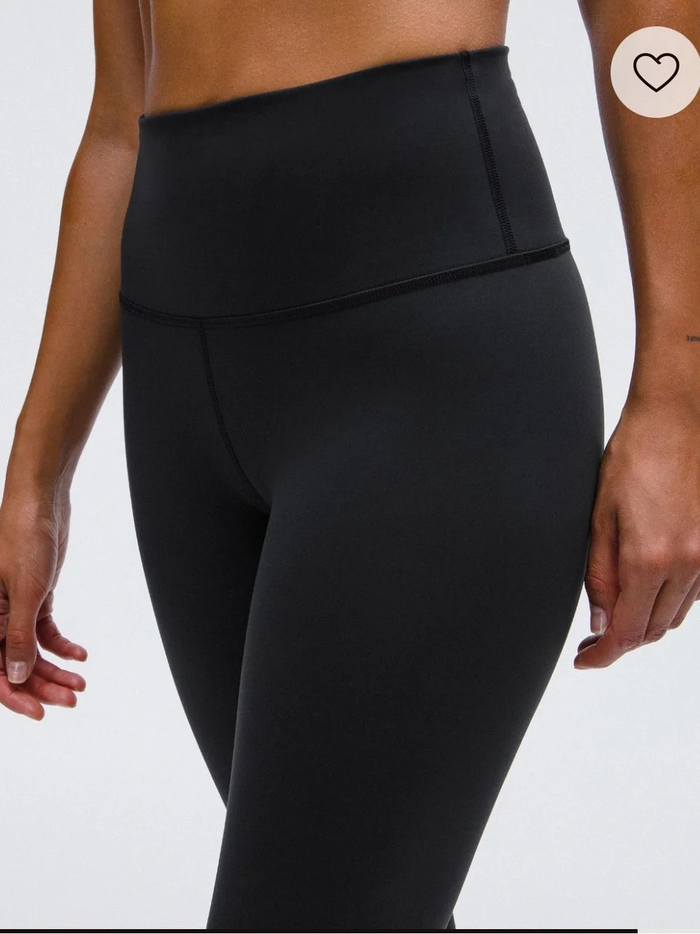 lululemon Wunder Train Black High Rise Tight 25” - Picture 8 of 9